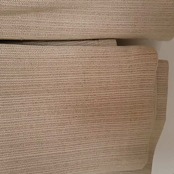 St. John Collection By Marie Gray Beige Knit Jacket and Pant Set SZ 2 - Picture 5 of 12